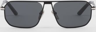 Prada Sunglasses with iconic metal plaque