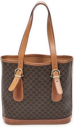 Celine Pre-owned Womens Bucket Tote Shoulder Bag - Brown - One Size