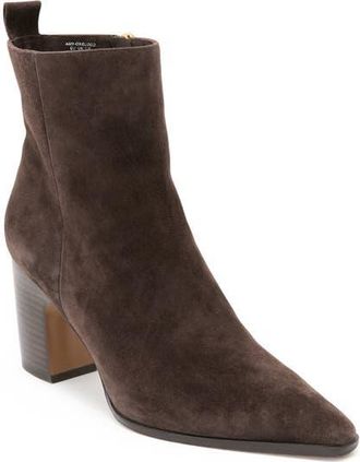 Reiss Amy Pointed Toe Bootie in Chocolate at Nordstrom, Size 8.5Us