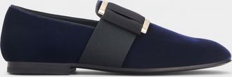 Roger Vivier Tuxedo Man Loafers in velvet