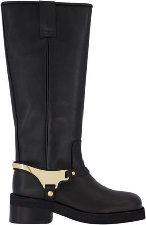 Nubikk Eve Lynn Boots - Dames - Hoge Laarzen - Zwart - 38 EU - Leer - Schoenen