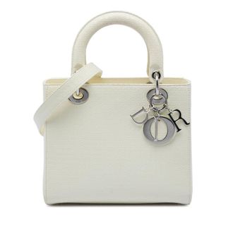 Dior Pre-owned Dior Medium Patent Microcannage Lady Satchel Ladies KHNY0KZB0N4P7H3Q