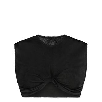 ANNA OCTOBER Dames, Tops, Zwart, Maat: XS