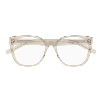 Saint Laurent Eyeglasses - female - Saint Laurent - Glasses - Gray - 55 MM - Accessories