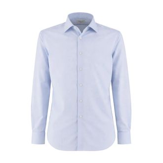 Xacus Wf 531Ml Shirt - Heren - Zakelijke Overhemden - Blauw - XL - Katoen - Overhemden