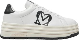 Love Moschino Lage Sneakers - Dames - Sneakers - Wit - 39 EU - Schoenen