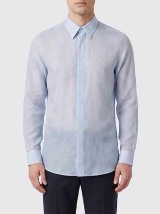 Lardini Camicia classica in cotone e seta