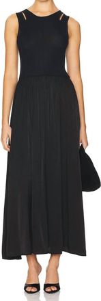 Lioness Pirouette Maxi Dress In Black