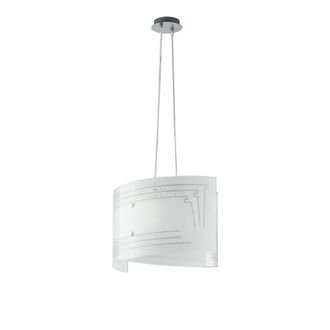 Netlighting CONCEPT 2 Light Pendant Ceiling Light White 45x33cm | Size: 45x33 cm
