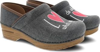 Dansko Womens Twin Pro Clogs In Love