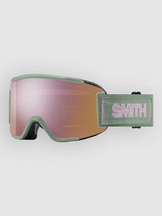 Smith Squad S Olive Warm Steel +Bonus Lens Goggle gr&uuml;n