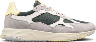 Clae Mens Zuma Sneakers In Quiet Grey Forest Wax Yellow