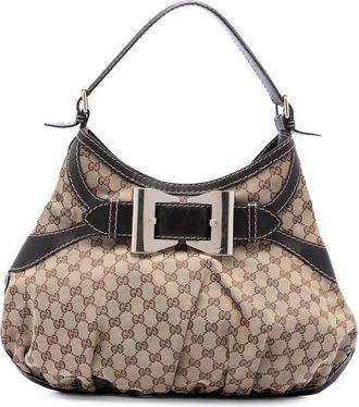 Gucci Pre-owned Gucci Large GG Canvas Dialux Queen Hobo Ladies RSFPT12H3TRR32T3
