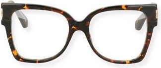 Off-white Havana 54mm Square Optical Frames in Brown Havana at Nordstrom Rack