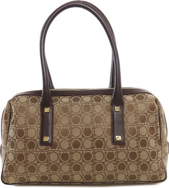 Ferragamo Canvas Handbag (Pre-Owned)