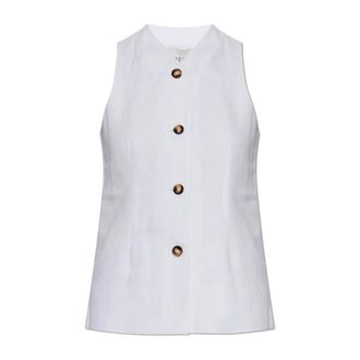 Poss&eacute; Posse, Dames, Jassen, Wit, Maat: XS Linnen