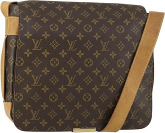Louis Vuitton Abbesses Messenger Monogram Canvas Brown Canvas Handbag (Pre-Owned)