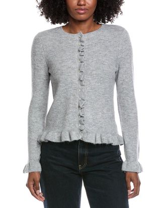 CeCe by Cynthia Steffe Cece Ruffle Edge Cardigan