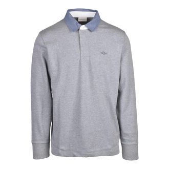 GANT Polo - Heren - Tops - Grijs - Maat: 2XL Katoen