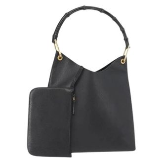 Gucci Pre-owned Shoulder Bags, female, Black, Size: ONE SIZE Pre-owned Vintage Shoulder Bag