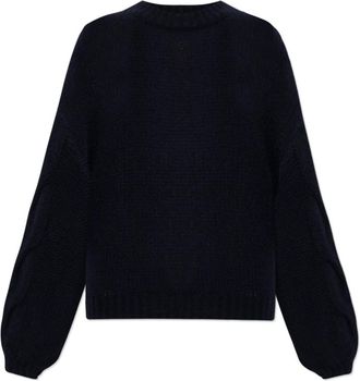 Lisa Yang Cashmere trui Runi - Dames - Cashmere truien - Blauw - M - Kasjmier - Truien & Vesten