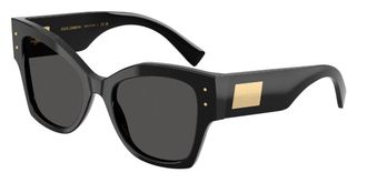 Dolce & Gabbana DG4478F Asian Fit 501/87 Womens Sunglasses Black Size 53