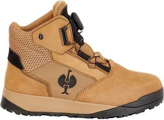 Strauss Murcia 6 Steel Toe Work Boot in Almond Brown/black at Nordstrom, Size 11.5