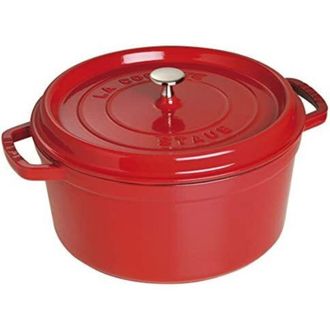 Staub Cocotte Redonda De Hierro Fundido Cerise 30 Cm 8,35 L