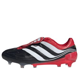 adidas Predator Precision FG Black White Collegiate Red JS0572