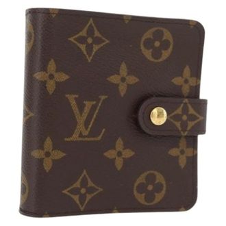 Louis Vuitton Pre-owned Wallets, female, Brown, Size: ONE SIZE Pre-owned Compact Wallet