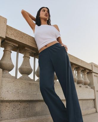 Vuori Clothing Villa Everyday Wideleg | Ink | XS, Size Extra Small