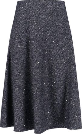 Tagliatore Gonna Midi In Lana