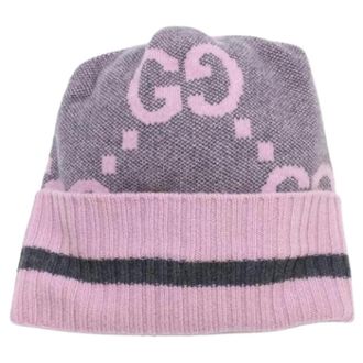 Gucci Cappello Lavorato a Maglia Vintage Pre-owned - - Pre-owned - Donna - Rosa - ONE SIZE