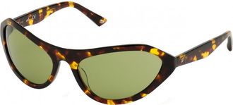 Web Eyewear Womens WE0288-6052N WE0288 60 6052N Sunglasses - Brown - One Size