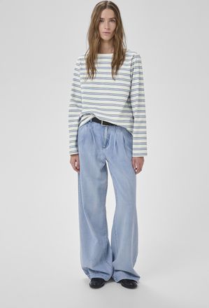 MY ESSENTIAL WARDROBE Blouse met lange mouwen MWAsla Blouse met lange mouwen Loose fit