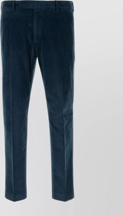 Pantaloni Torino stretch corduroy trousers ironed pleats