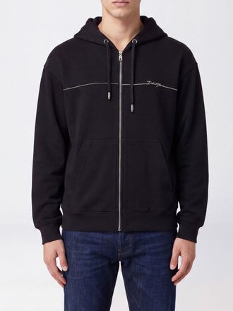 Dolce & Gabbana Felpa con cappuccio e zip in cotone dalla vestibilit&agrave; relaxed