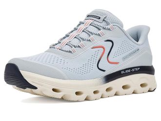 Skechers Glide Step Sole Hands Free Slip-Ins Womens Shoes Blue : 8.5 B - Medium, Textile