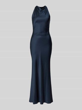 Forever New Abendkleid mit Neckholder Modell Audrey in Blau, Gr&ouml;&szlig;e 42