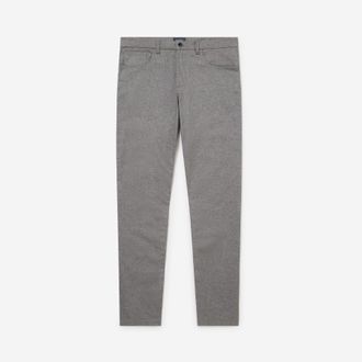 Oliver Sweeney Mens Brushed Cotton 5 Pocket Trousers - Grey - Size 30 (Waist)
