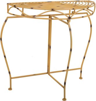Wanderlust Deco Wanderlust Deco - Recibidor De Forja Amarillo 75x37x75