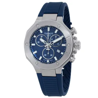 Tissot T-Race Chronograph Quartz Blue Dial Watch T1418171704100