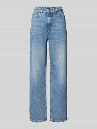 Boss Orange by Hugo Boss BOSS Orange Wide Leg Jeans aus reiner Baumwolle Modell C_MARLENE in Hellblau, Gr&ouml;&szlig;e 26/32