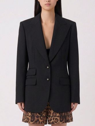 Dolce & Gabbana Blazer a monopetto in lana vergine Dolce & Gabbana