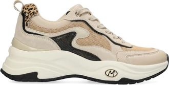 Mexx Dames, Schoenen, Beige, Maat: 38 EU Leer