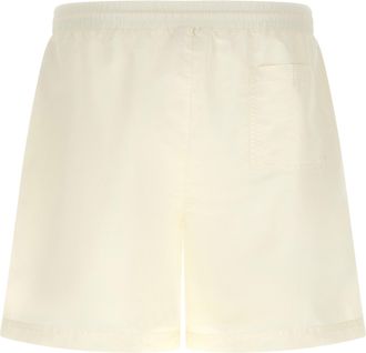Brunello Cucinelli Technical Polyester Swim Shorts - White