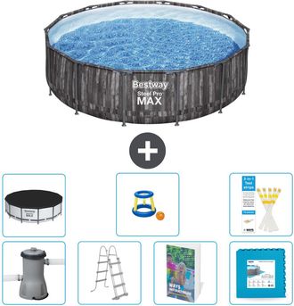 Bestway Piscina Bestway Steel Pro Max Redonda - 427x107 Cm - 8-piezas S570