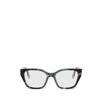 Fendi Way Eyeglasses - female - Fendi - Glasses - Green - 52 MM - Accessories