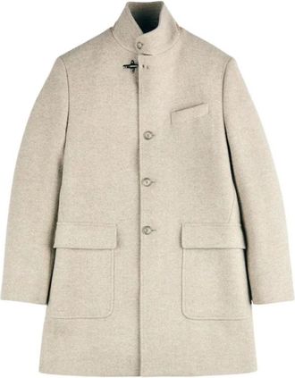 Fay Duty Coat - Heren - Mantel - Beige - M - Jassen