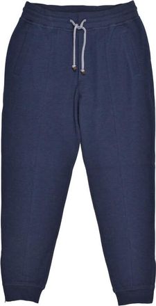 Brunello Cucinelli Navy Cotton Tapered Sweatpants, Size 4XL